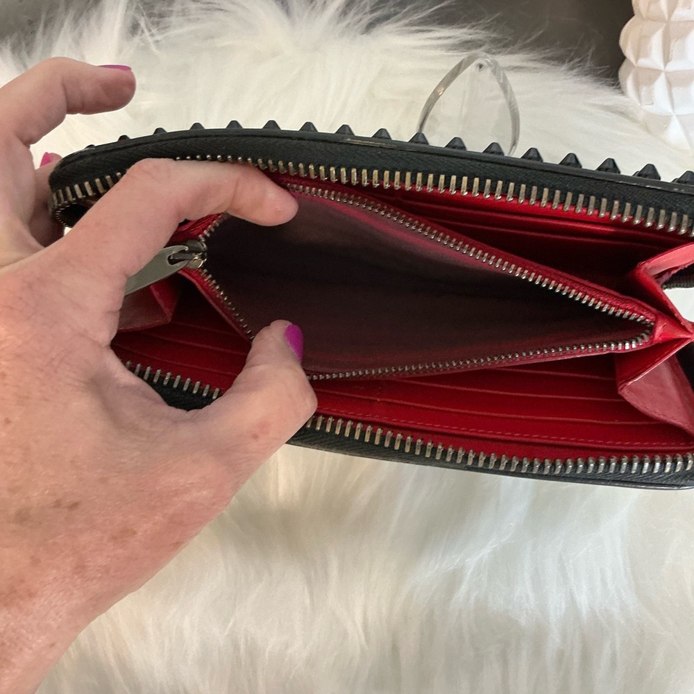 Christian Louboutin Spiked Long Wallet - Picture 4 of 5